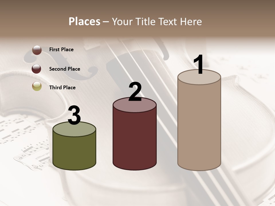 Snail Instrument Cello PowerPoint Template