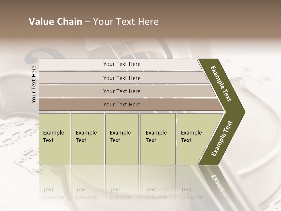 Snail Instrument Cello PowerPoint Template