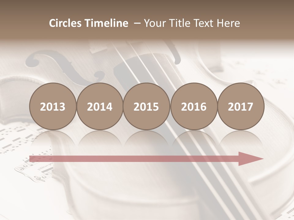 Snail Instrument Cello PowerPoint Template
