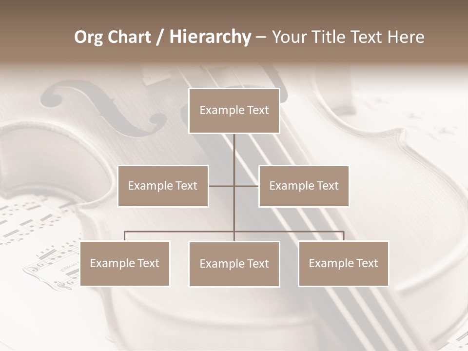 Snail Instrument Cello PowerPoint Template