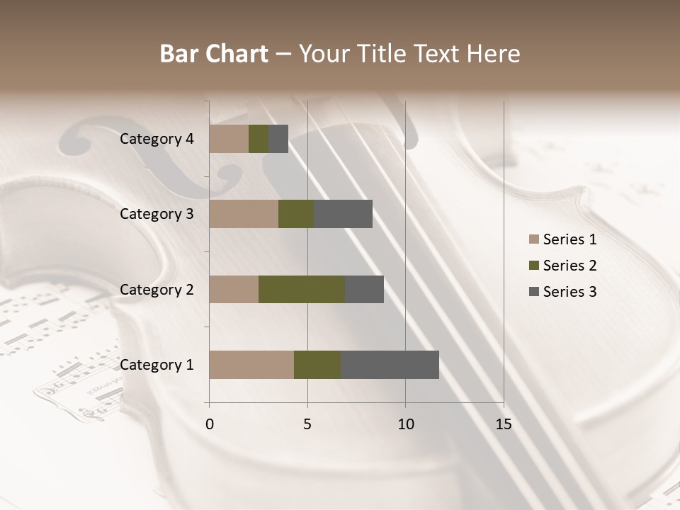 Snail Instrument Cello PowerPoint Template