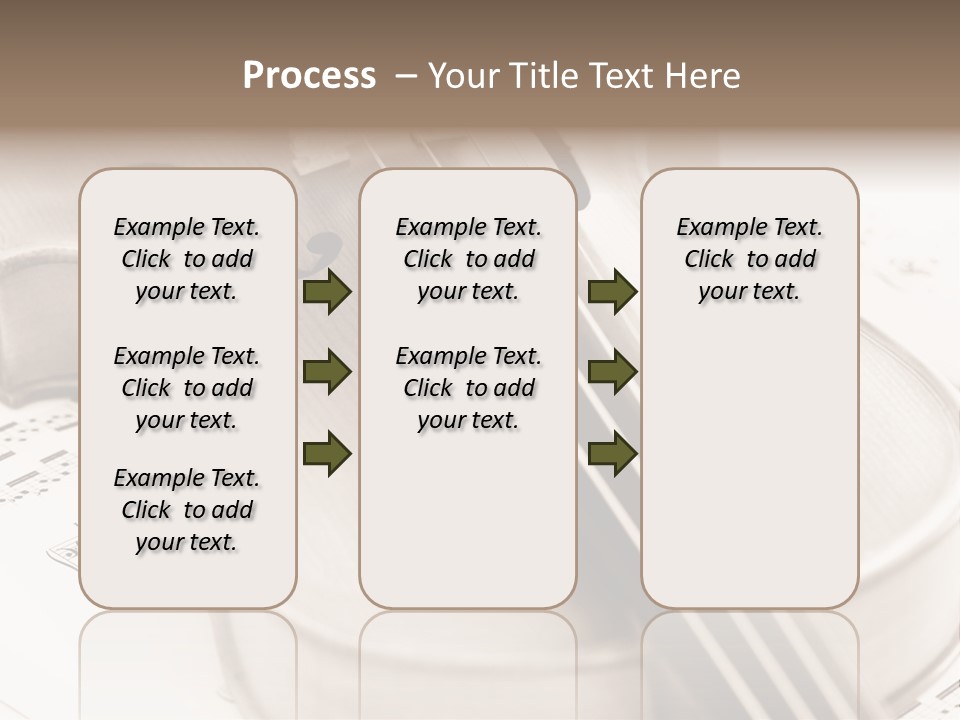 Snail Instrument Cello PowerPoint Template