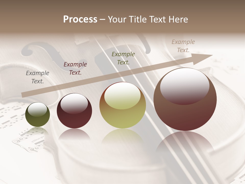 Snail Instrument Cello PowerPoint Template
