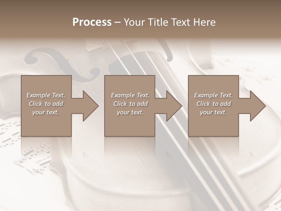Snail Instrument Cello PowerPoint Template