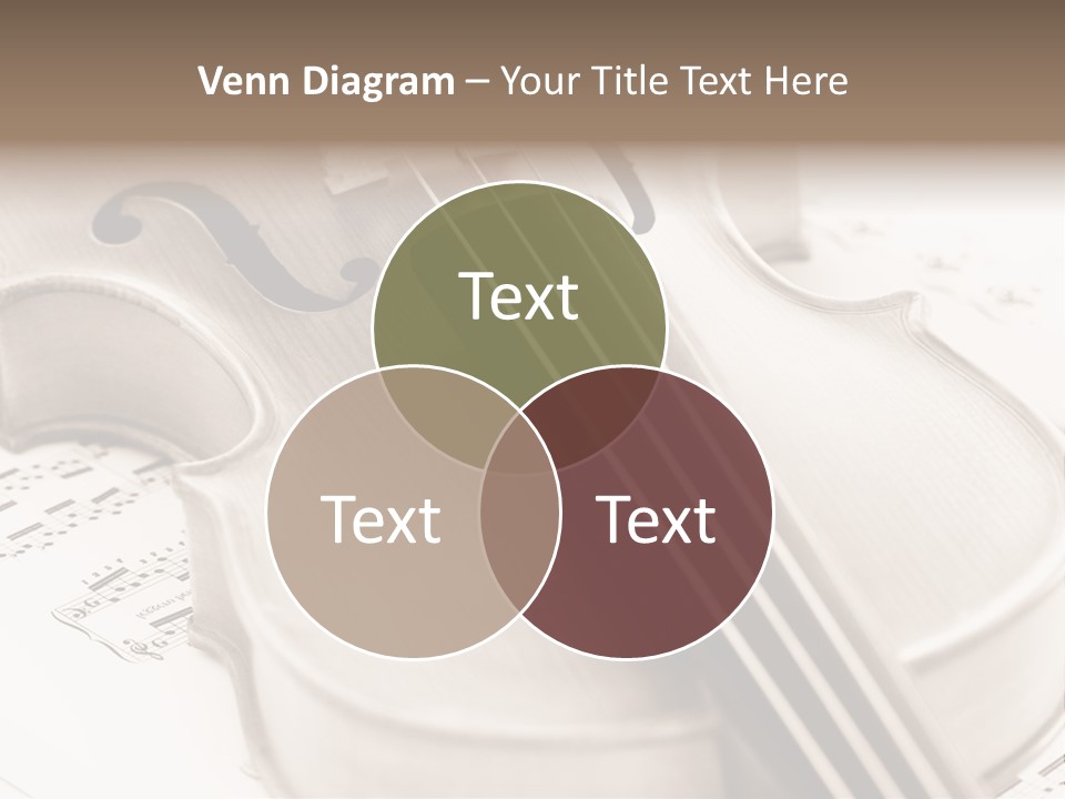 Snail Instrument Cello PowerPoint Template