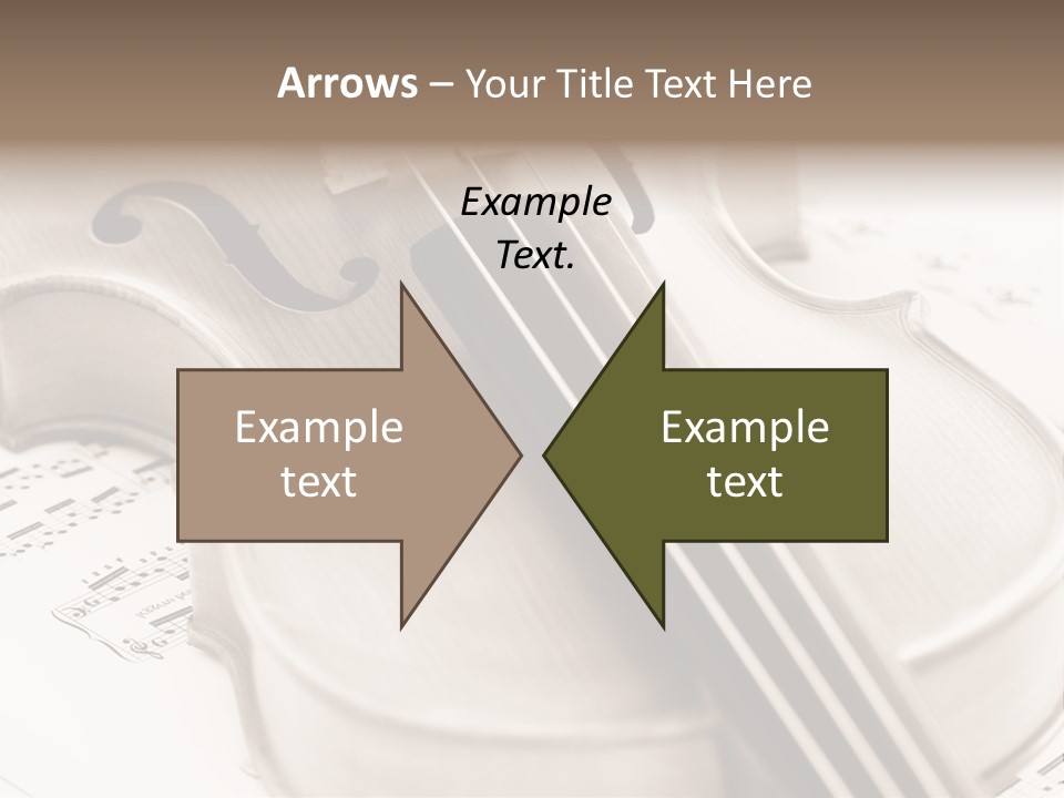 Snail Instrument Cello PowerPoint Template