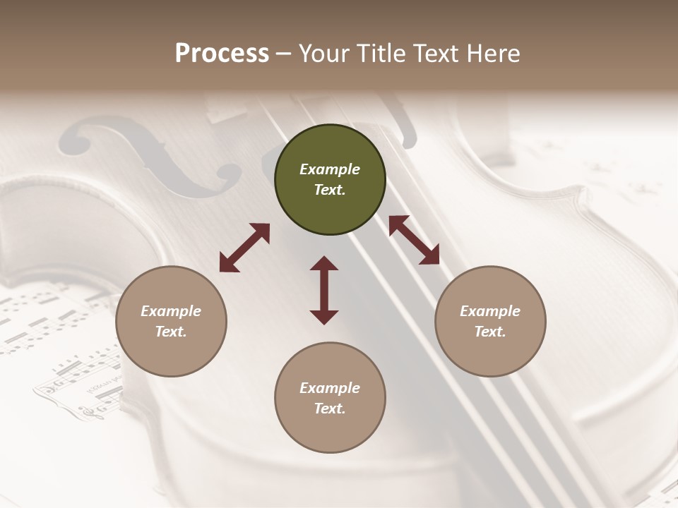Snail Instrument Cello PowerPoint Template