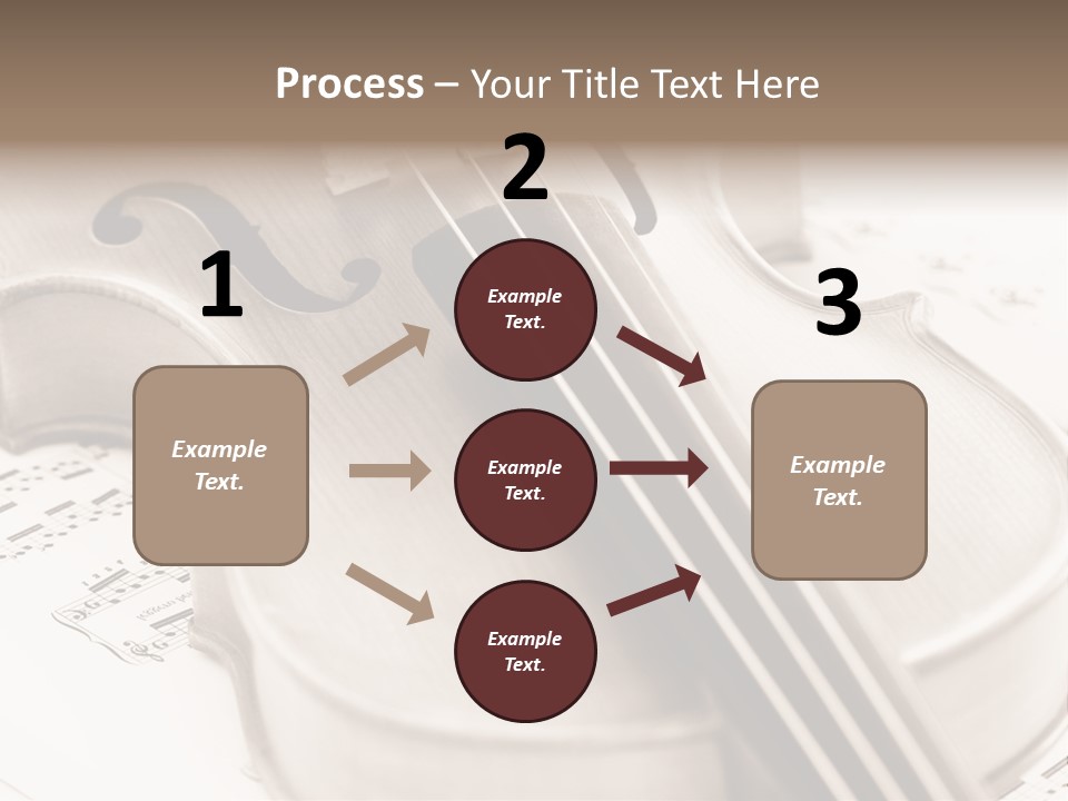 Snail Instrument Cello PowerPoint Template
