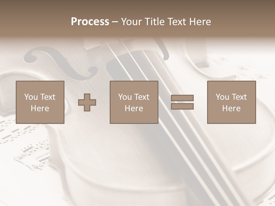 Snail Instrument Cello PowerPoint Template
