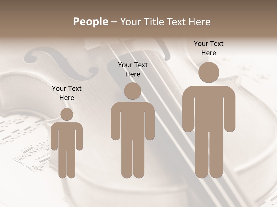 Snail Instrument Cello PowerPoint Template