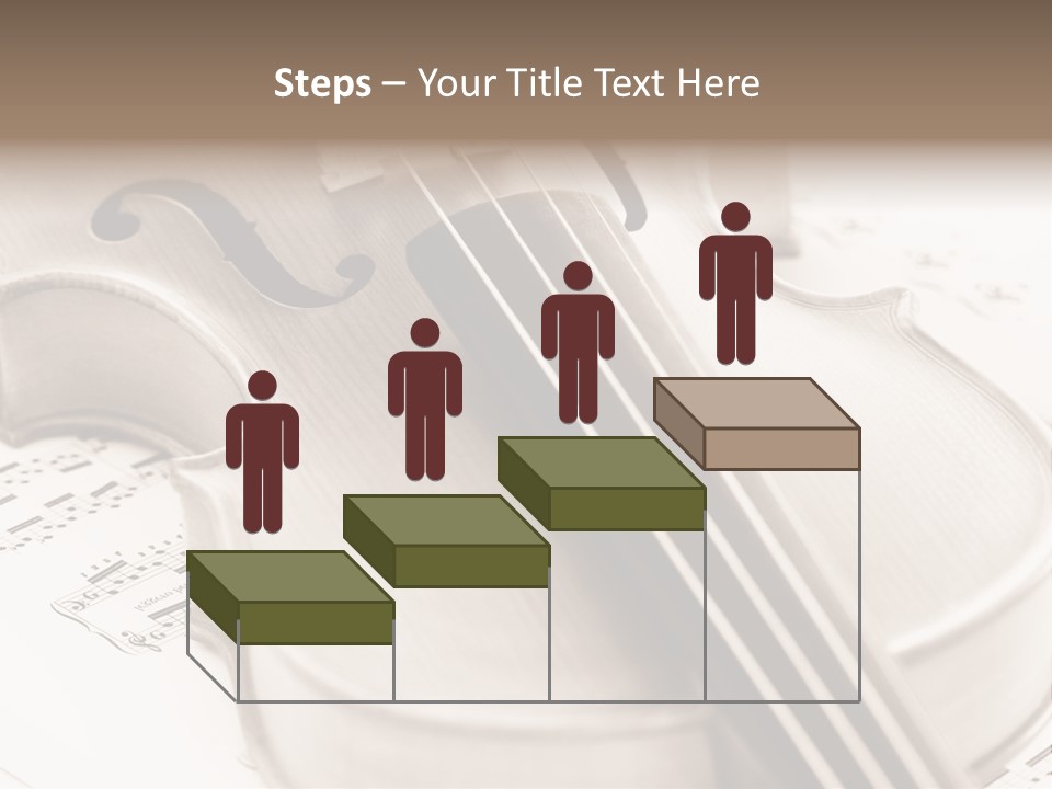 Snail Instrument Cello PowerPoint Template