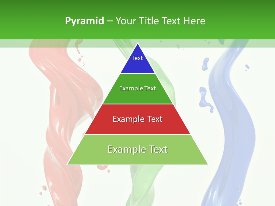 Rainbow Art Green PowerPoint Template