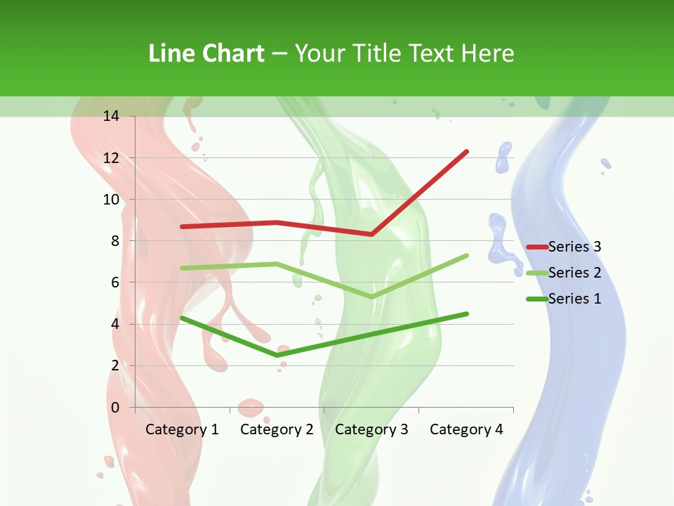 Rainbow Art Green PowerPoint Template