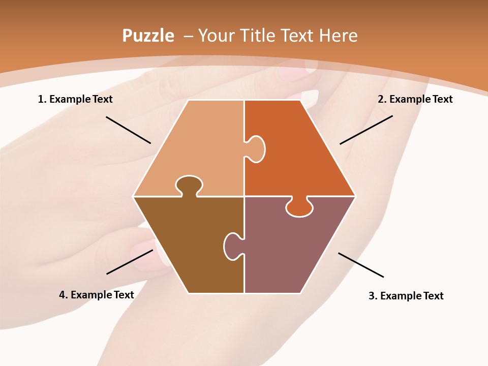 Woman Caucasian Well Being PowerPoint Template