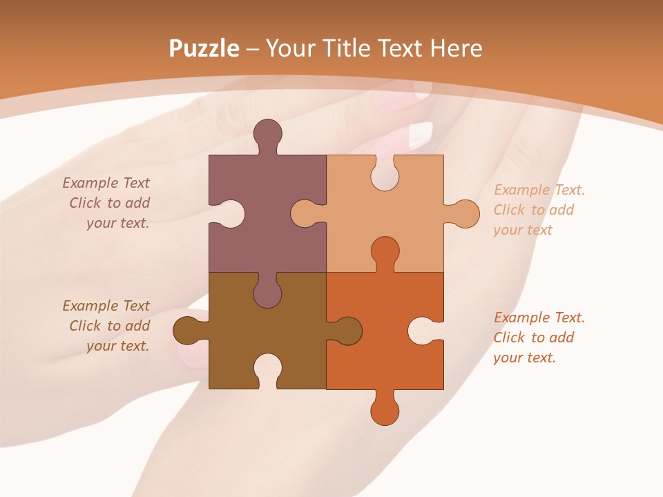 Woman Caucasian Well Being PowerPoint Template