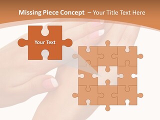 Woman Caucasian Well Being PowerPoint Template