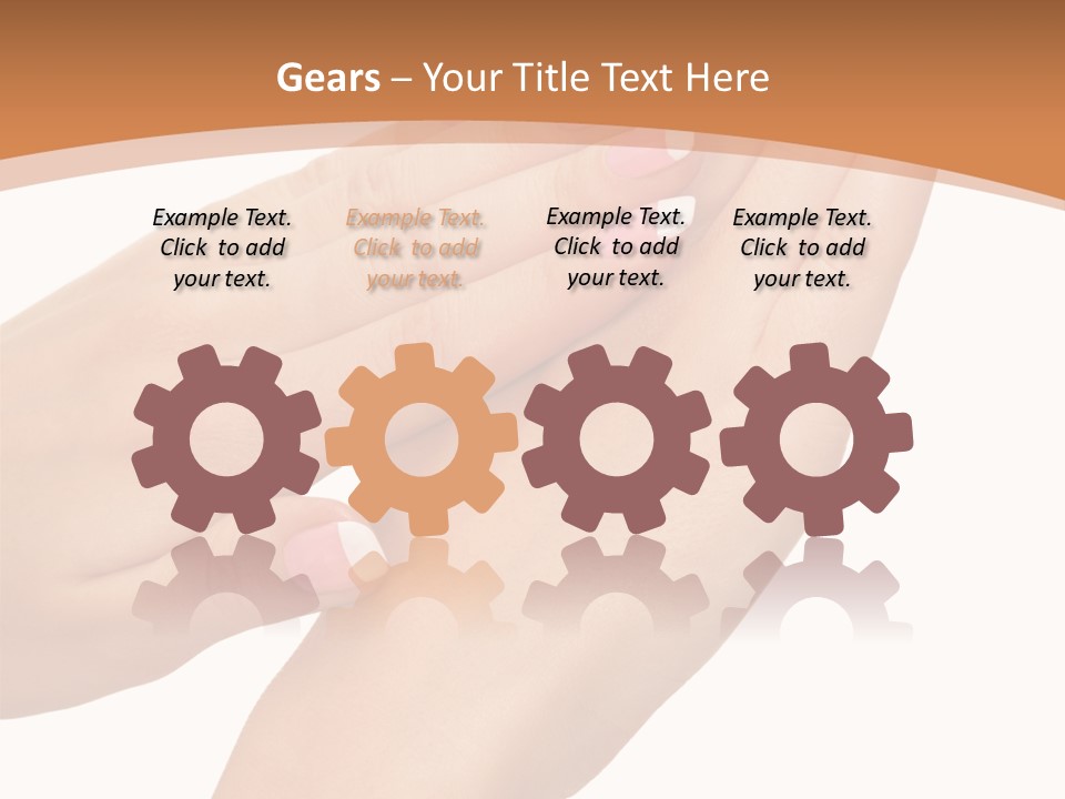 Woman Caucasian Well Being PowerPoint Template