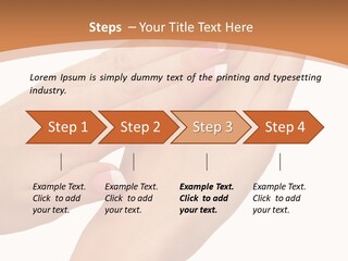 Woman Caucasian Well Being PowerPoint Template