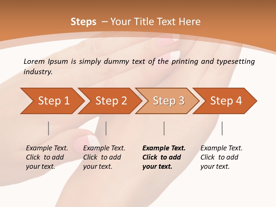 Woman Caucasian Well Being PowerPoint Template