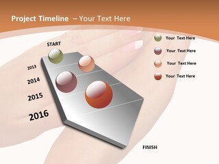 Woman Caucasian Well Being PowerPoint Template