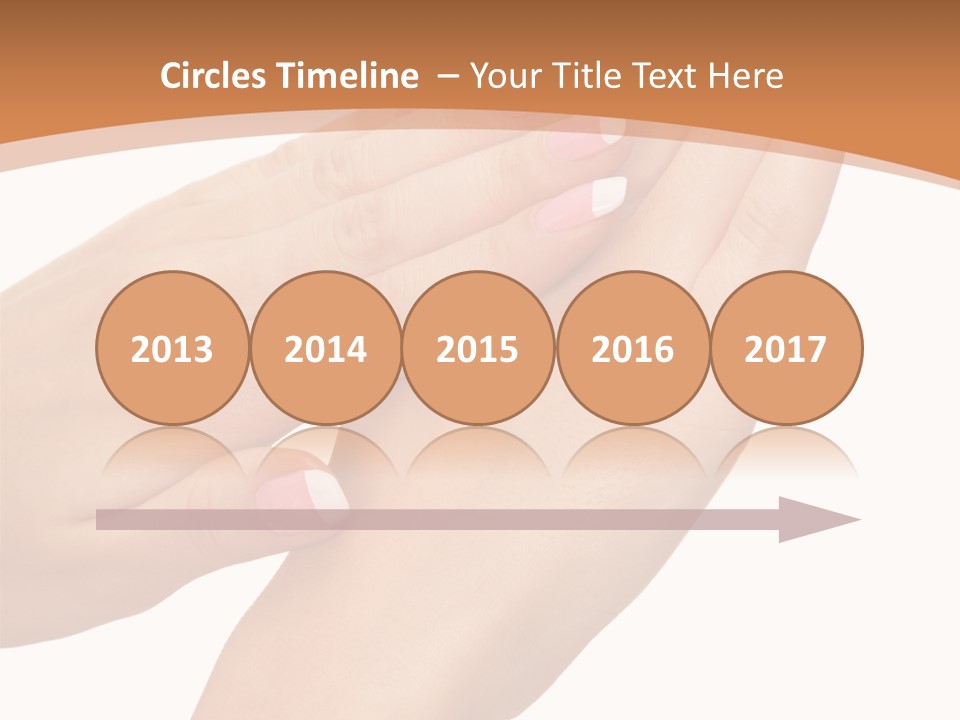 Woman Caucasian Well Being PowerPoint Template