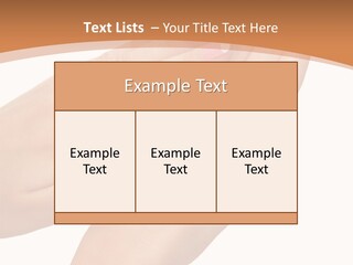 Woman Caucasian Well Being PowerPoint Template