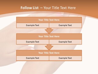 Woman Caucasian Well Being PowerPoint Template