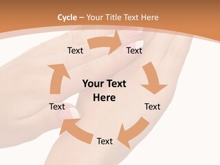Woman Caucasian Well Being PowerPoint Template
