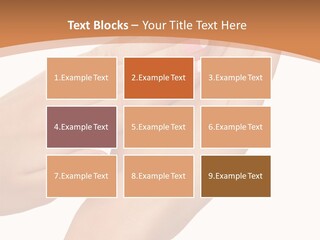 Woman Caucasian Well Being PowerPoint Template