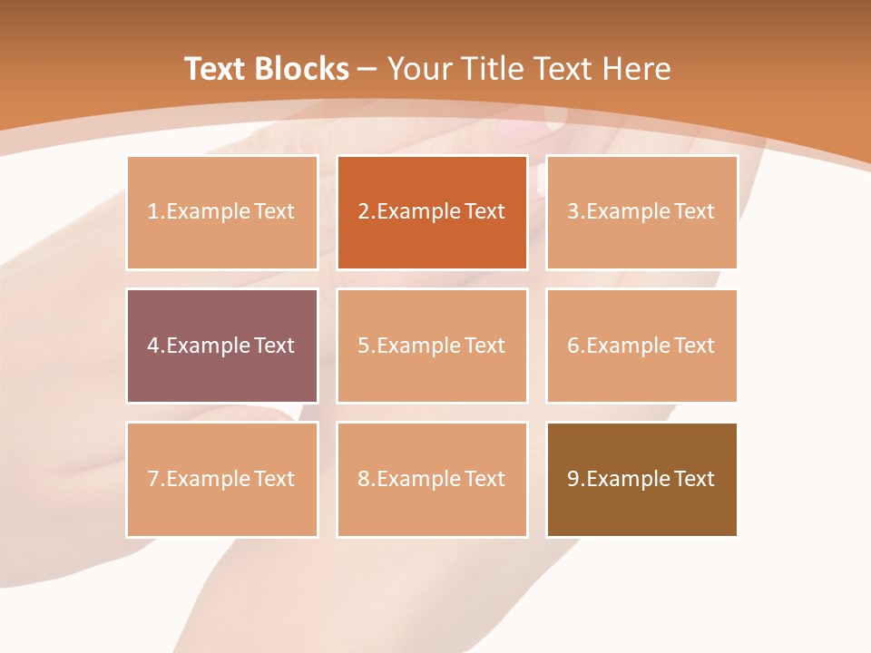 Woman Caucasian Well Being PowerPoint Template