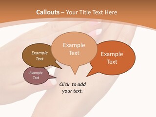 Woman Caucasian Well Being PowerPoint Template