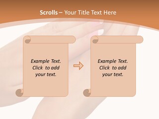 Woman Caucasian Well Being PowerPoint Template