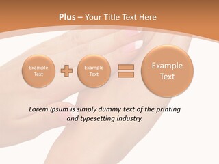 Woman Caucasian Well Being PowerPoint Template