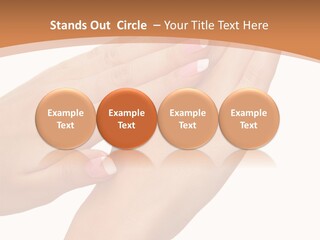 Woman Caucasian Well Being PowerPoint Template