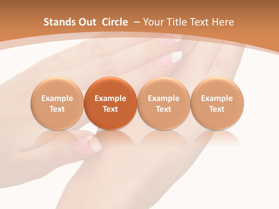 Woman Caucasian Well Being PowerPoint Template