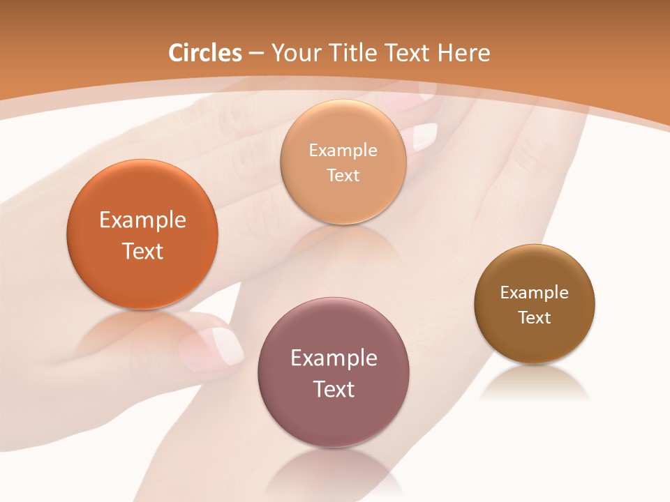 Woman Caucasian Well Being PowerPoint Template