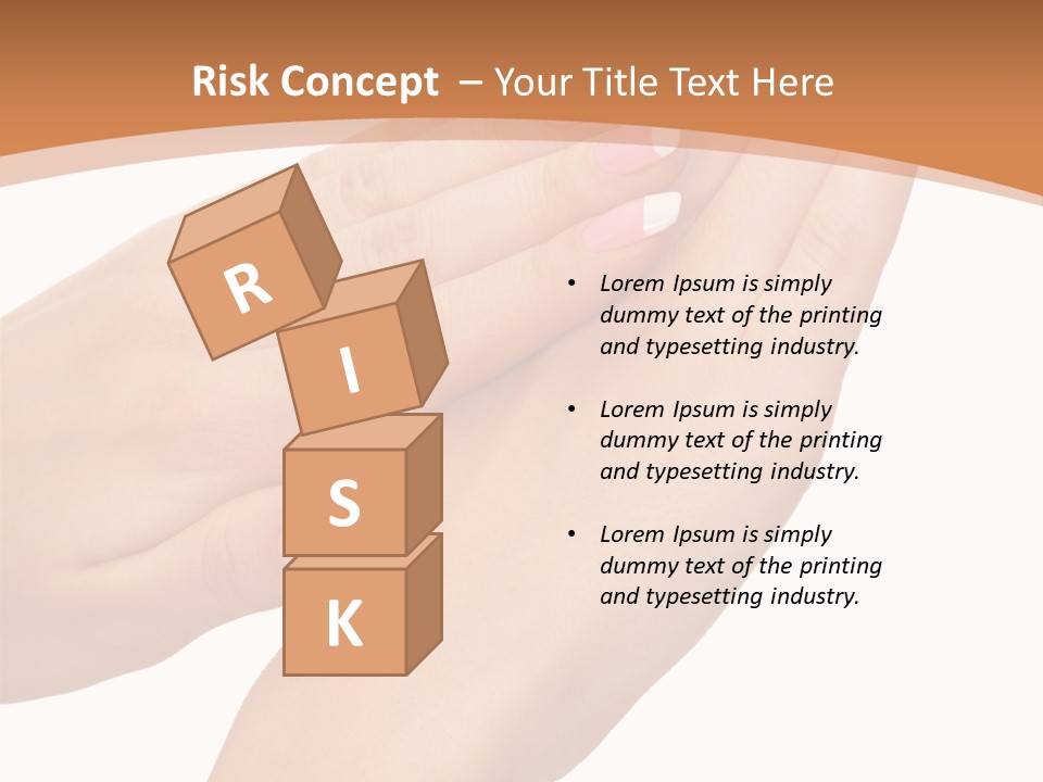 Woman Caucasian Well Being PowerPoint Template