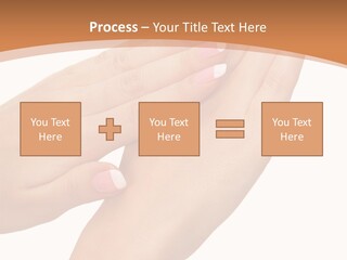 Woman Caucasian Well Being PowerPoint Template