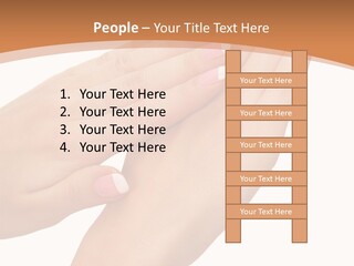 Woman Caucasian Well Being PowerPoint Template