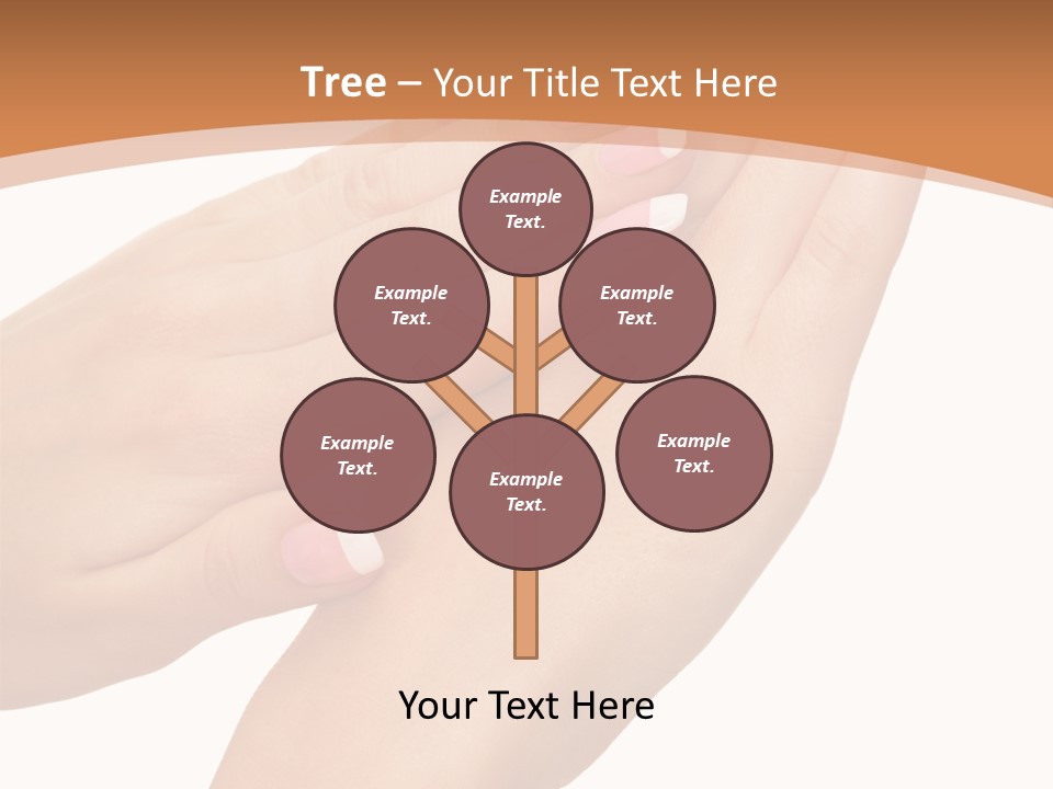 Woman Caucasian Well Being PowerPoint Template