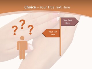 Woman Caucasian Well Being PowerPoint Template