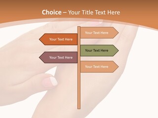 Woman Caucasian Well Being PowerPoint Template