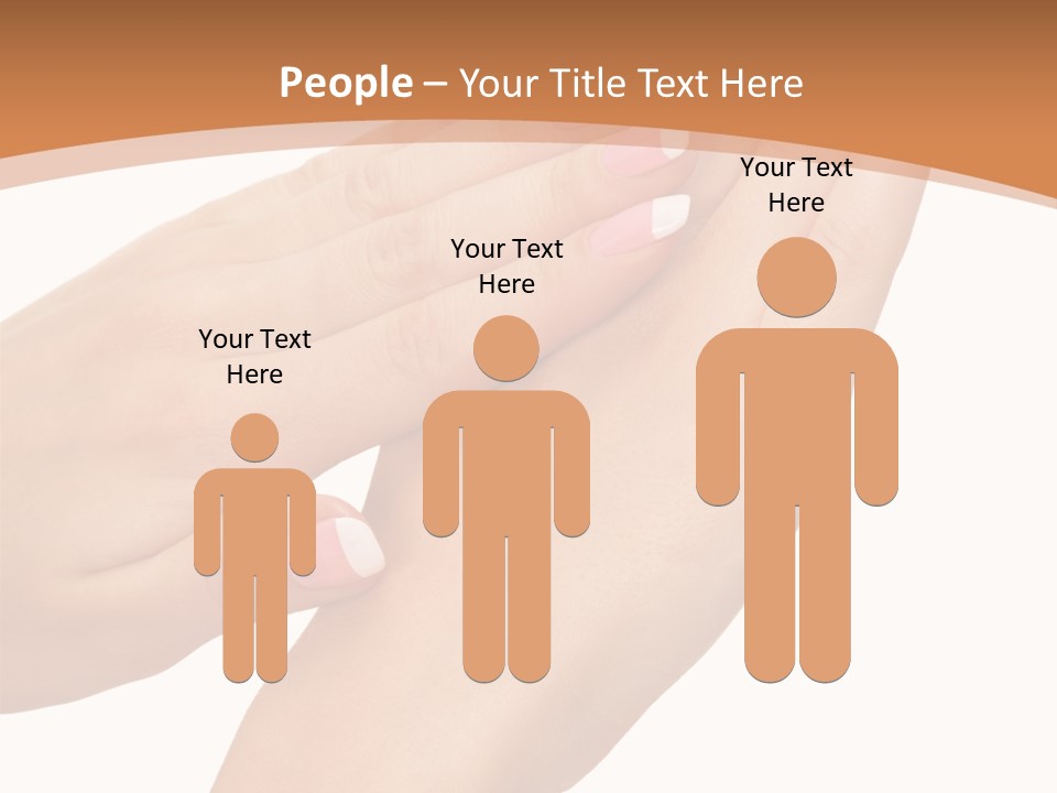 Woman Caucasian Well Being PowerPoint Template