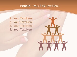 Woman Caucasian Well Being PowerPoint Template
