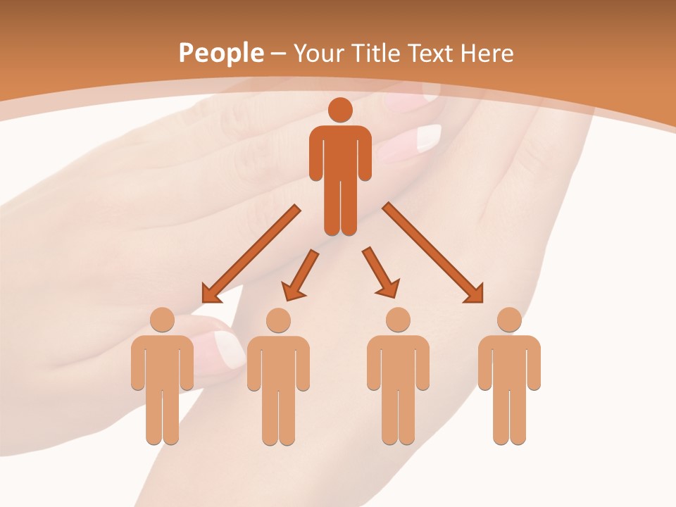 Woman Caucasian Well Being PowerPoint Template