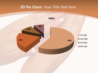 Woman Caucasian Well Being PowerPoint Template