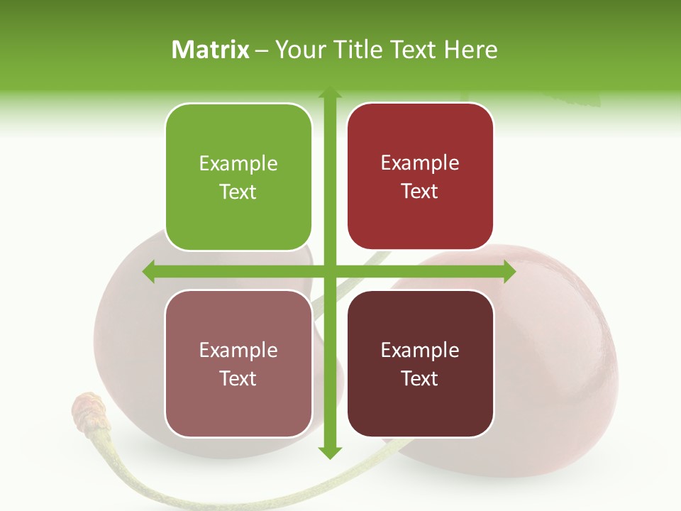 Berry Cherry Juicy PowerPoint Template