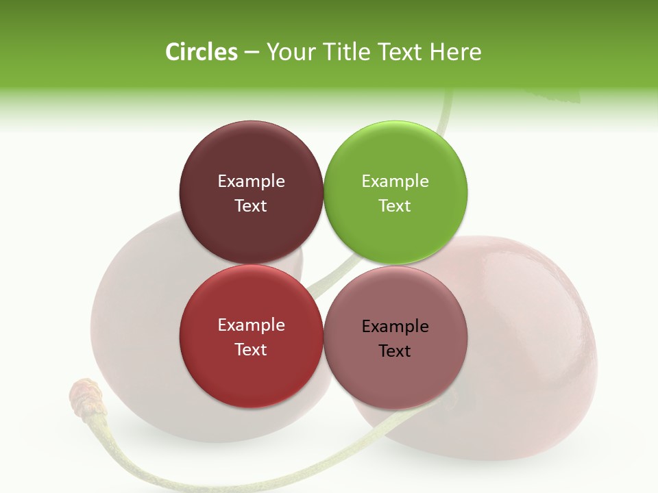 Berry Cherry Juicy PowerPoint Template