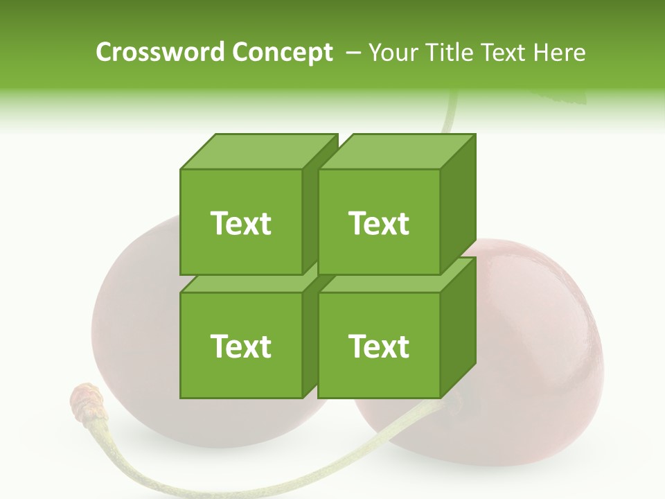 Berry Cherry Juicy PowerPoint Template