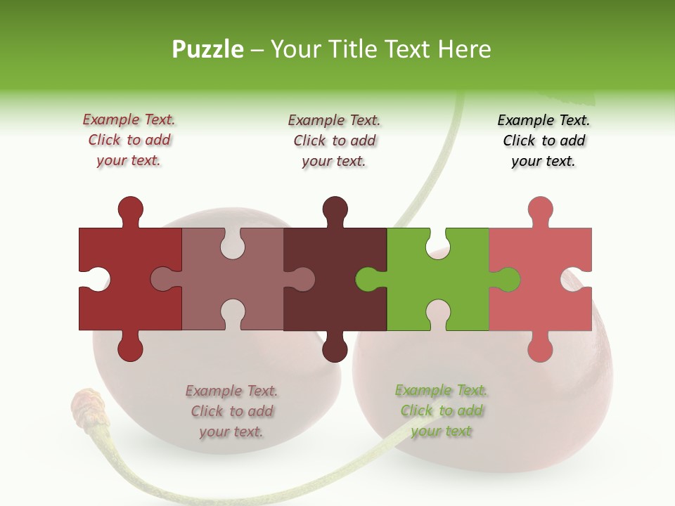 Berry Cherry Juicy PowerPoint Template